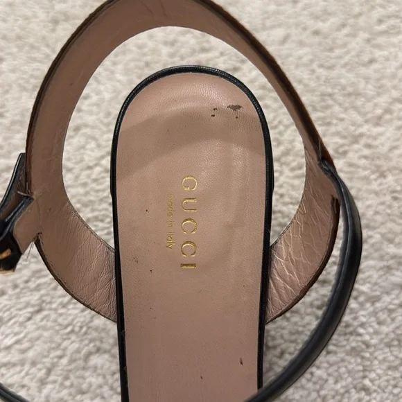 GUCCI WOMEN'S MID-HEEL SANDAL